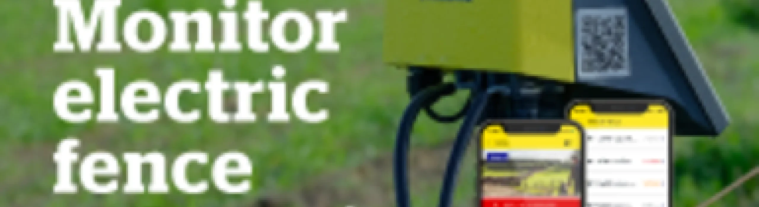 Monitor electric fence voltage in real time